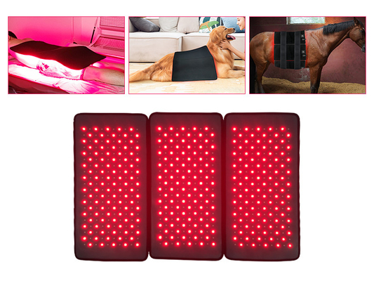 Led phototherapy device 660nm 810nm red light therapy device home PDT physiotherapy mat