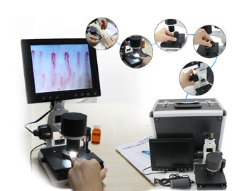 میکروسکوپ Microcirculation 600cd / m2 تست کاپیلار Nailfold متصل به لپ تاپ
